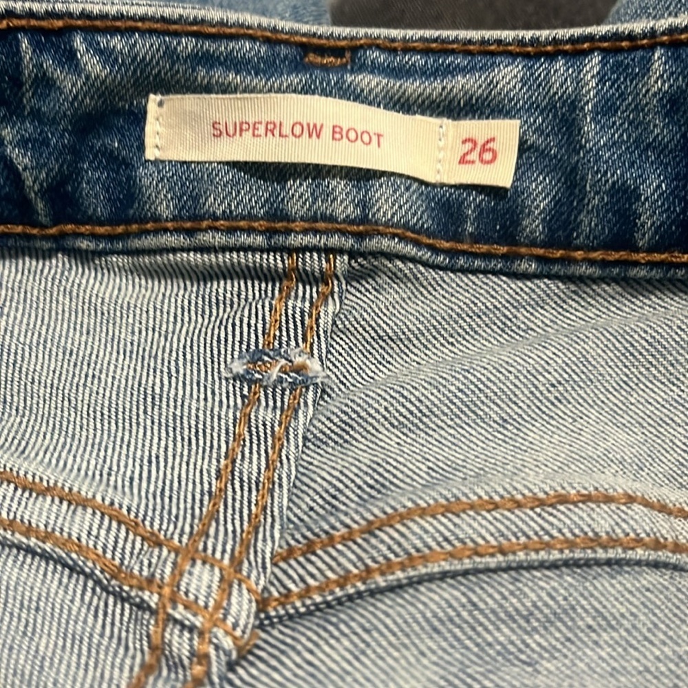 NWT Levi's Blue Boot Cut Jeans Casual Comfort - Picture 12 of 13